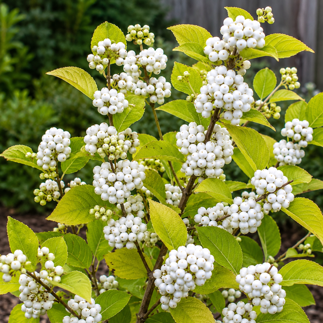 Obrázok Krásnoplodka Bodinierova (Callicarpa bodinieri var. giraldii) ‘SNOW QUEEN’ - výška 40-50 cm, kont. C2L
